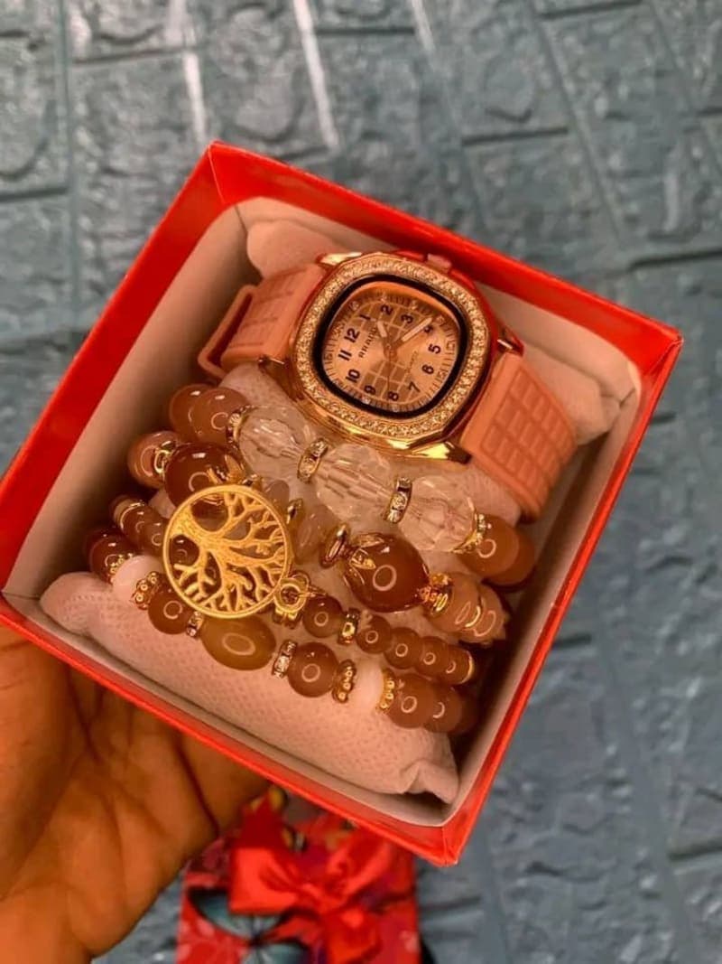 Elegant Wristwatch & Bracelet Sets