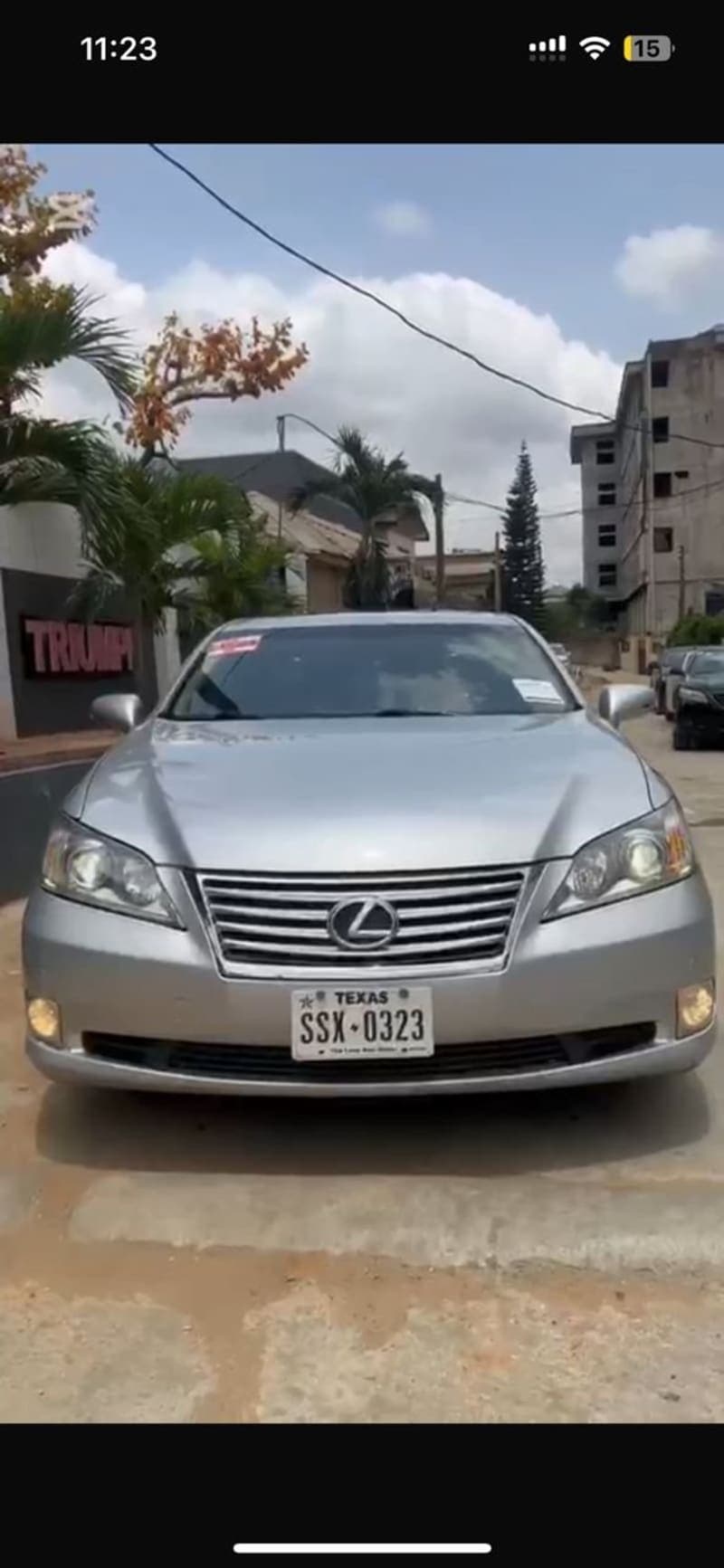 TOKs LEXUS Es350 2012