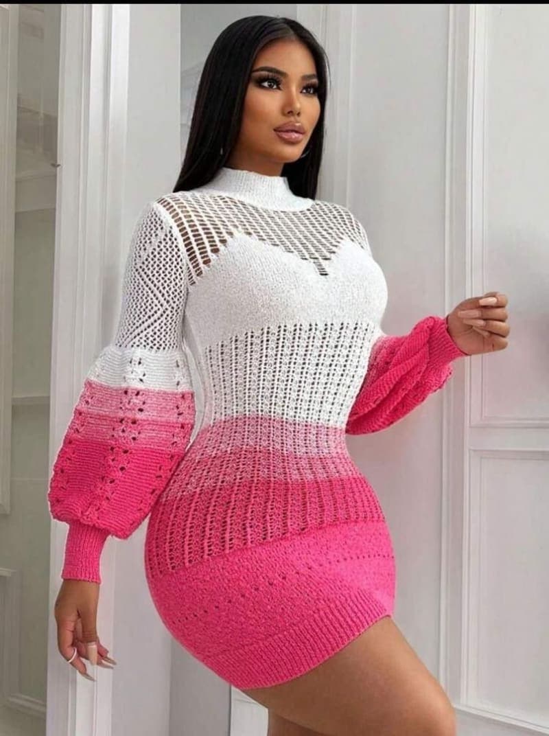 Luxury wool dress