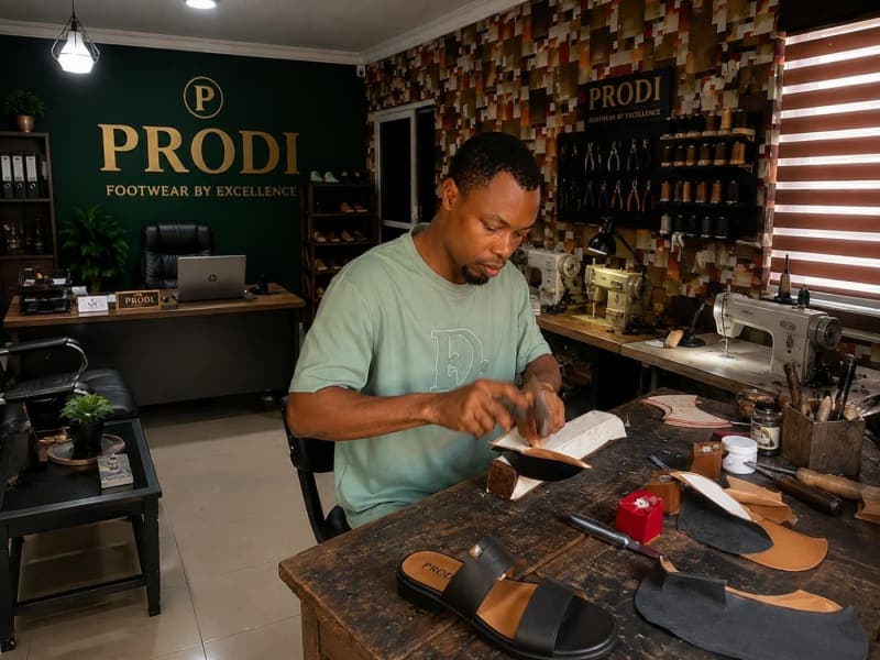 Men and female footwears and bags