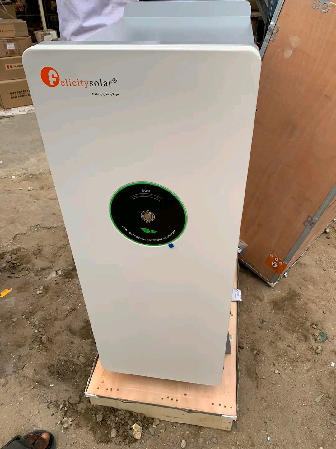 Solar  lithium battery
