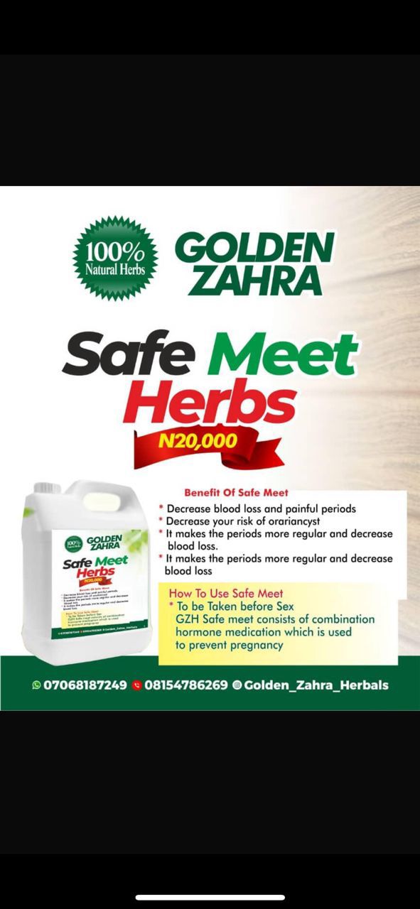 GOLDEN ZAHRA Safe Meet Herbs