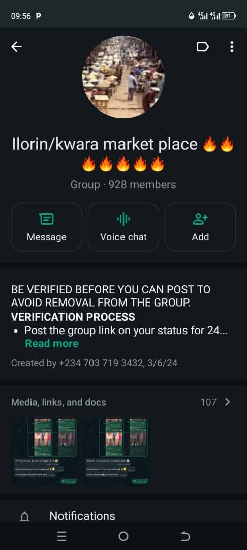 WhatsApp Marketplace (Buy & Sell) grouplinks