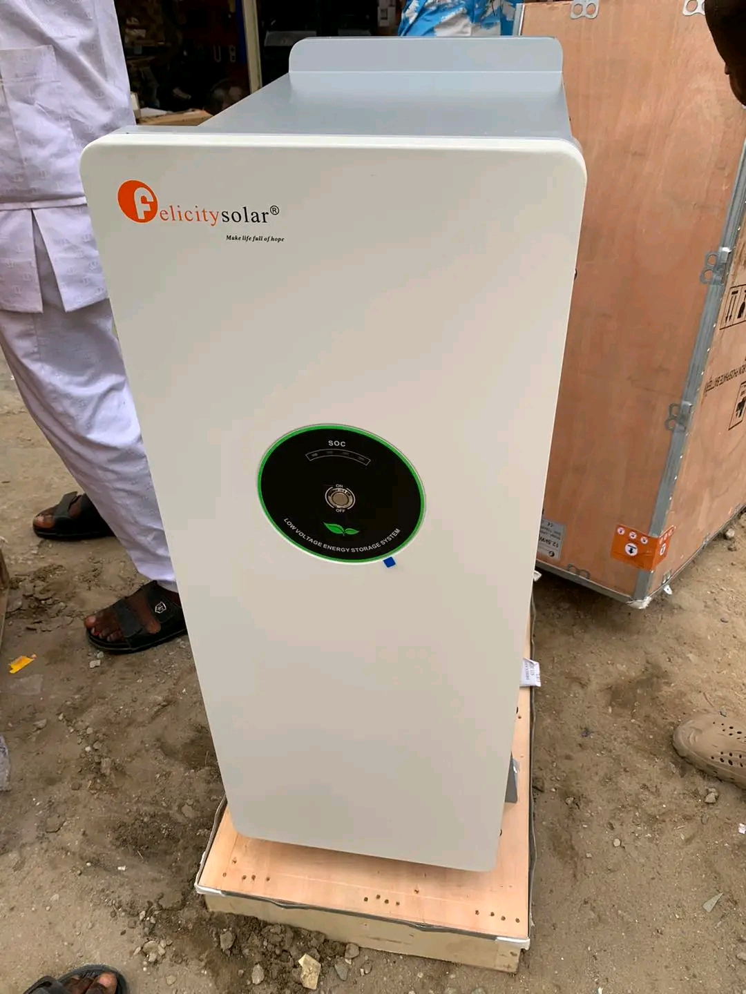 Solar  lithium battery